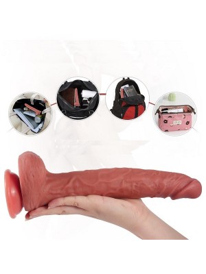 Büyük Boy 28,9cm Realistik Dildo Penis