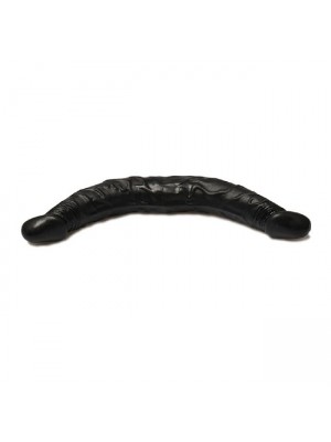 Zenci Dildo Anal Vajinal Cift Taraflı Penis 36cm