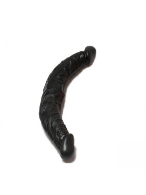 Zenci Dildo Anal Vajinal Cift Taraflı Penis 36cm