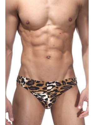 Erkek Fantazi Leoparli Tanga