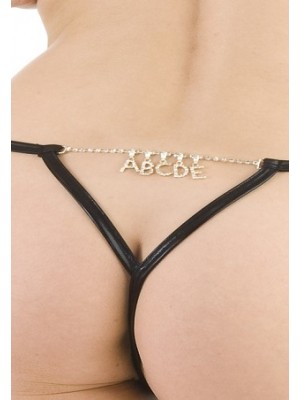 Süpriz Tanga iççamaşırına isim yazalım