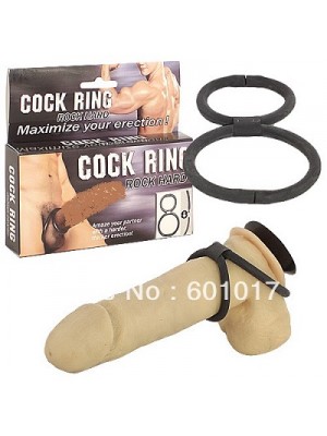 Cock Ring Cift Halkalı Penis Halkası