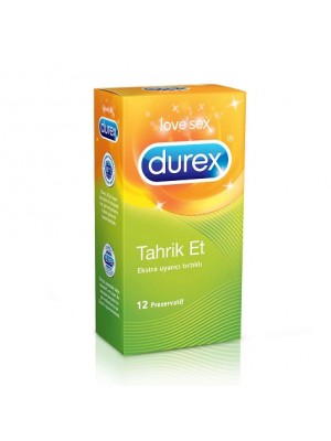 Durex Tahrik Et / Tırtıklı Prezervatif 12 li
