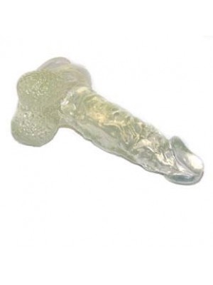 Realistic Cam Rengi Şeffaf Dildo