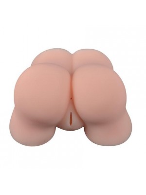 Titreşimli 2 İşlevli Büyük Boy Bayan Kalça Vajina Anal