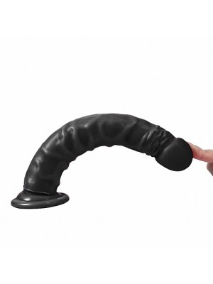Sexy Zenci Uzun Dildo Süper Realistik 24cm