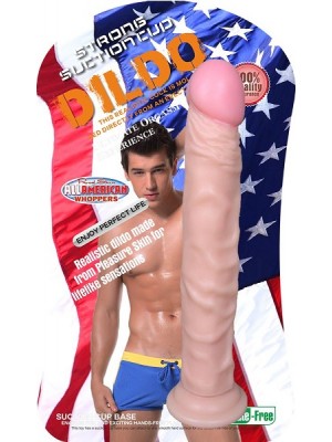 Testissiz 24cm Vantuzlu Uzun Dİldo