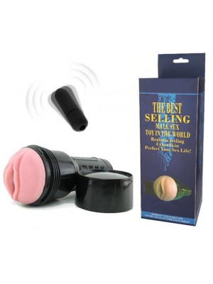 Titreşimli ve Gerçekçi Fener Masturbatör